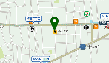 いなげや 杉並新高円寺店の地図画像
