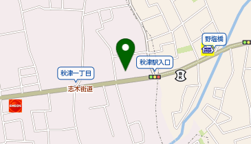 いなげや 東村山秋津店の地図画像