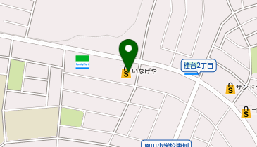 いなげや 横浜桂台店の地図画像