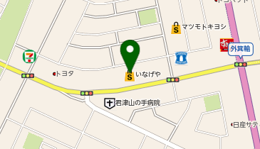 いなげや 君津店の地図画像