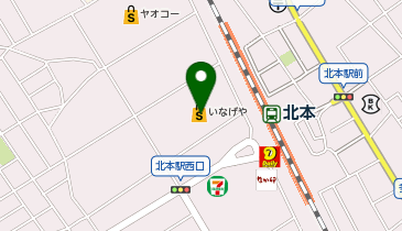 いなげや 北本駅前店の地図画像