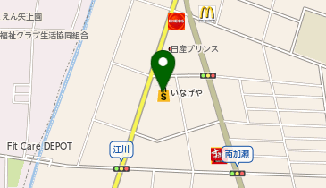 いなげや 川崎南加瀬店の地図画像
