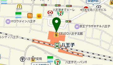 bloomingbloomy セレオ八王子店の地図画像