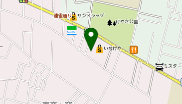 いなげや 国分寺東恋ケ窪店の地図画像