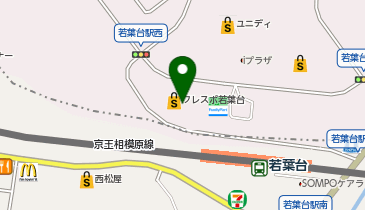 和ぱすた ぽぽらまーま フレスポ若葉台店の地図画像