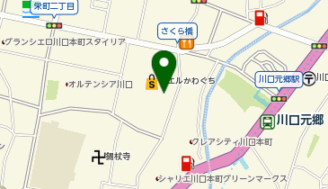 ポポラマーマ 川口元郷店の地図画像