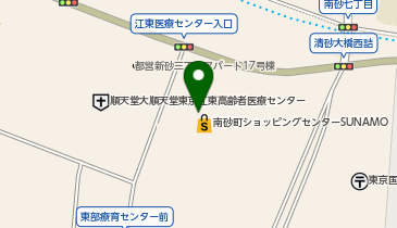 ポポラマーマ 南砂町SCスナモ店の地図画像