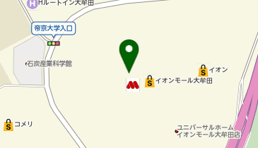 イオンモール 大牟田店の地図画像