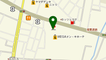 ポポラマーマ 函館美原店の地図画像