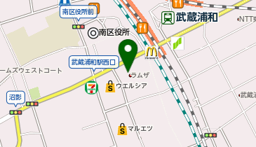 ポポラマーマ 武蔵浦和店の地図画像