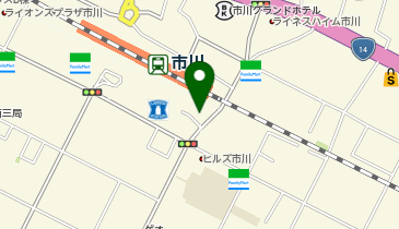 ポポラマーマ 市川店の地図画像