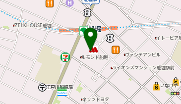 ポポラマーマ 船堀トキビル店の地図画像
