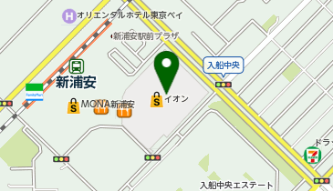 ポポラマーマ イオン新浦安店の地図画像