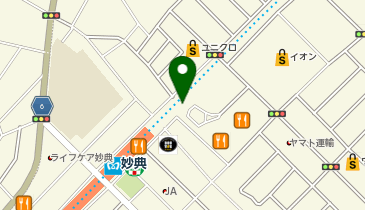 ポポラマーマ 妙典駅前店の地図画像