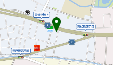 コインランドリー「ふわふわ」ふわっとランドリー 西東京東伏見店の地図画像