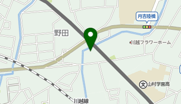 コインランドリー「ふわふわ」川越三光町店の地図画像