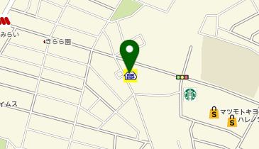 コインランドリー「ふわふわ」東大宮店の地図画像