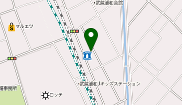 コインランドリー「ふわふわ」武蔵浦和店の地図画像