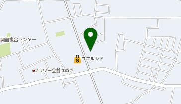 コインランドリー「ふわふわ」野田関宿店の地図画像