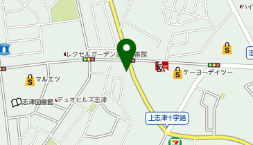 コインランドリー「ふわふわ」佐倉志津中央店の地図画像