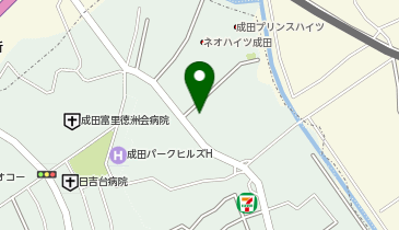 コインランドリー「ふわふわ」成田日吉倉店の地図画像