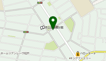 コインランドリー「ふわふわ」松戸六高台店の地図画像