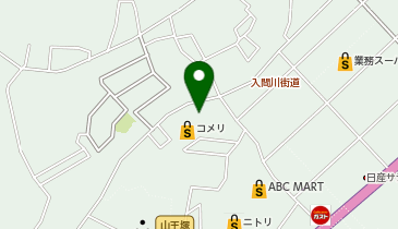 コインランドリー「ふわふわ」ふわふわっとランドリー川越豊田町店の地図画像