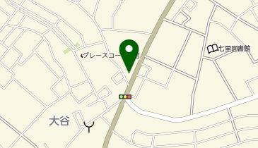コインランドリー「ふわふわ」見沼大谷店の地図画像