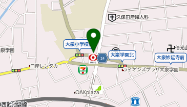 お仏壇のはせがわ 大泉学園店の地図画像