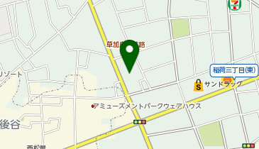 お仏壇のはせがわ 草加店の地図画像