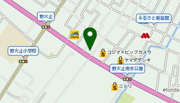 お仏壇のはせがわ 新座店の地図画像