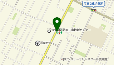お仏壇のはせがわ 三鷹店の地図画像