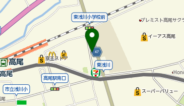 ワンラブ イーアス高尾店の地図画像