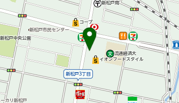 ワンラブ イオンフードスタイル新松戸店の地図画像