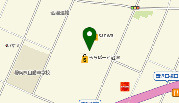 ワンラブ ららぽーと沼津店の地図画像