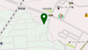 ワンラブ アリオ鳳店の地図画像