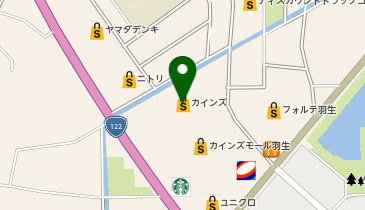 ワンラブ カインズ羽生店(FC)の地図画像