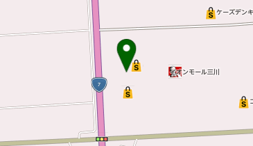 ワンラブ イオンモール三川店の地図画像