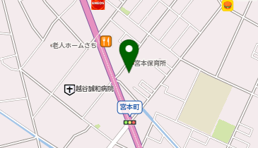 アップガレージ 越谷店の地図画像