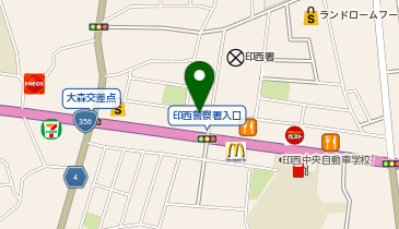 アップガレージ 千葉印西店の地図画像