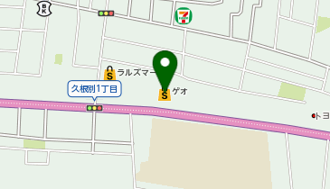 アップガレージ 函館北斗店の地図画像