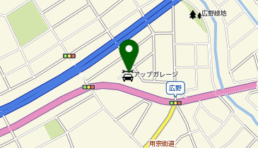 アップガレージ 静岡店の地図画像