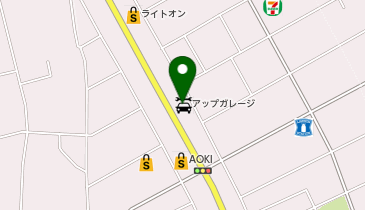 アップガレージ つくば店の地図画像