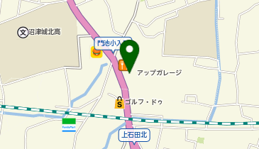 アップガレージ 沼津店の地図画像