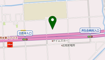アップガレージ 熊本店の地図画像