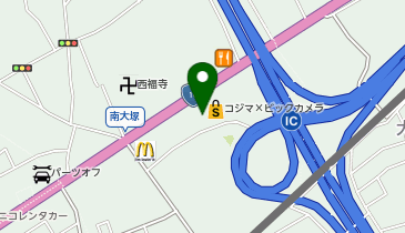 アップガレージ 川越インター店の地図画像