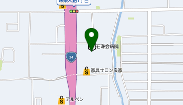 アップガレージ 奈良四条店の地図画像