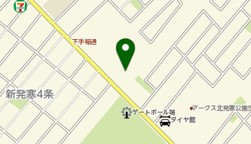 アップガレージ 札幌新発寒店の地図画像