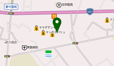 アップガレージ 東近江店の地図画像