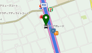 アップガレージ 埼玉西浦和店の地図画像